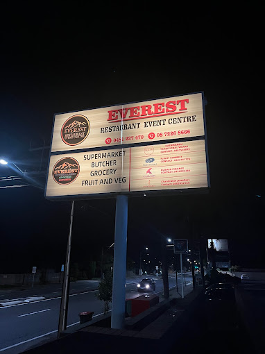 Everest Adelaide sign